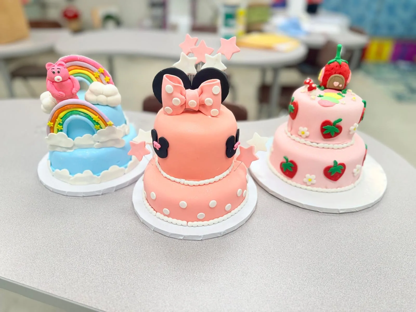 Muestra creativa de repostería internacional